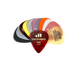 Picks - Dunlop Jazztone/Ultex/Max grip/Stubby