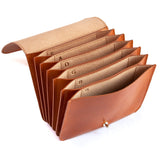 String Box - Wallet (Cognac) - Opened Empty - Case, bag for guitar strings